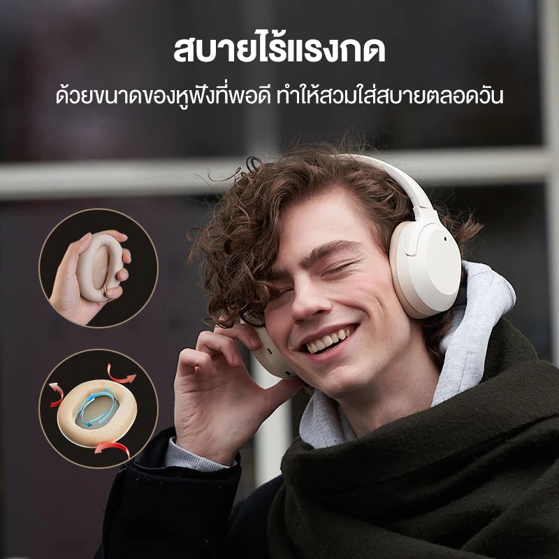 Edifier หูฟังตัดเสียงรบกวน